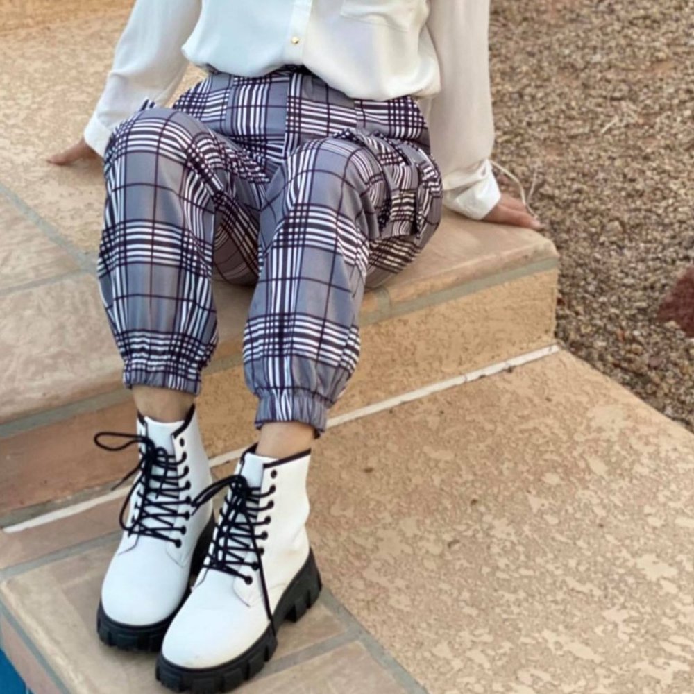 GREY FIT STYLE CARGO PANTS